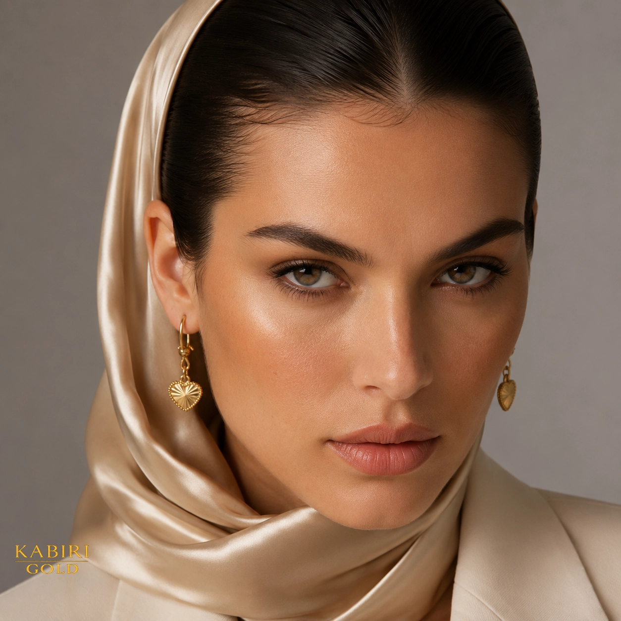 گوشواره طلا زنانه طرح قلب گوشواره طلا زنانه طرح قلب
